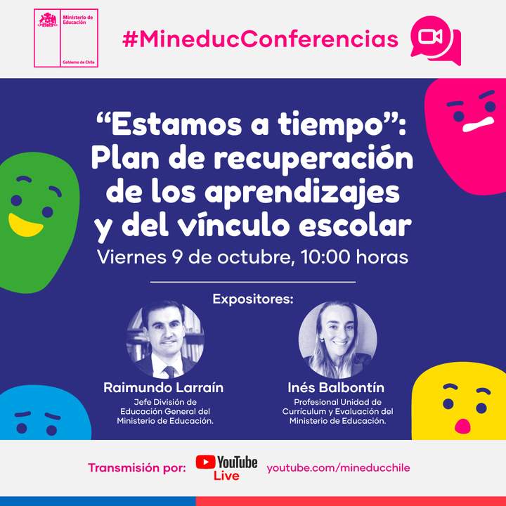 Estamos a tiempo: Plan de recuperación de los aprendizajes y el vínculo escolar