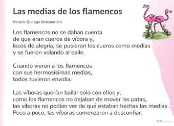 Las medias de los flamencos