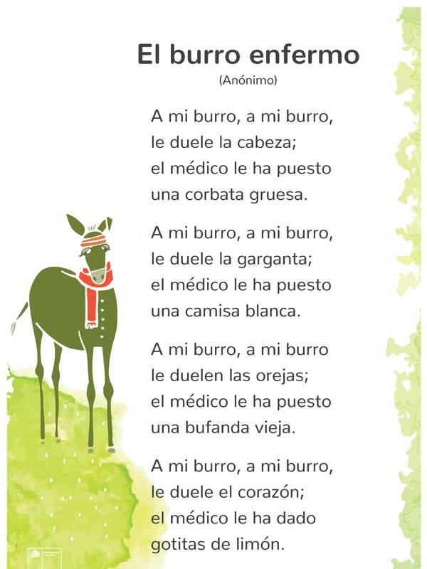 El burro enfermo