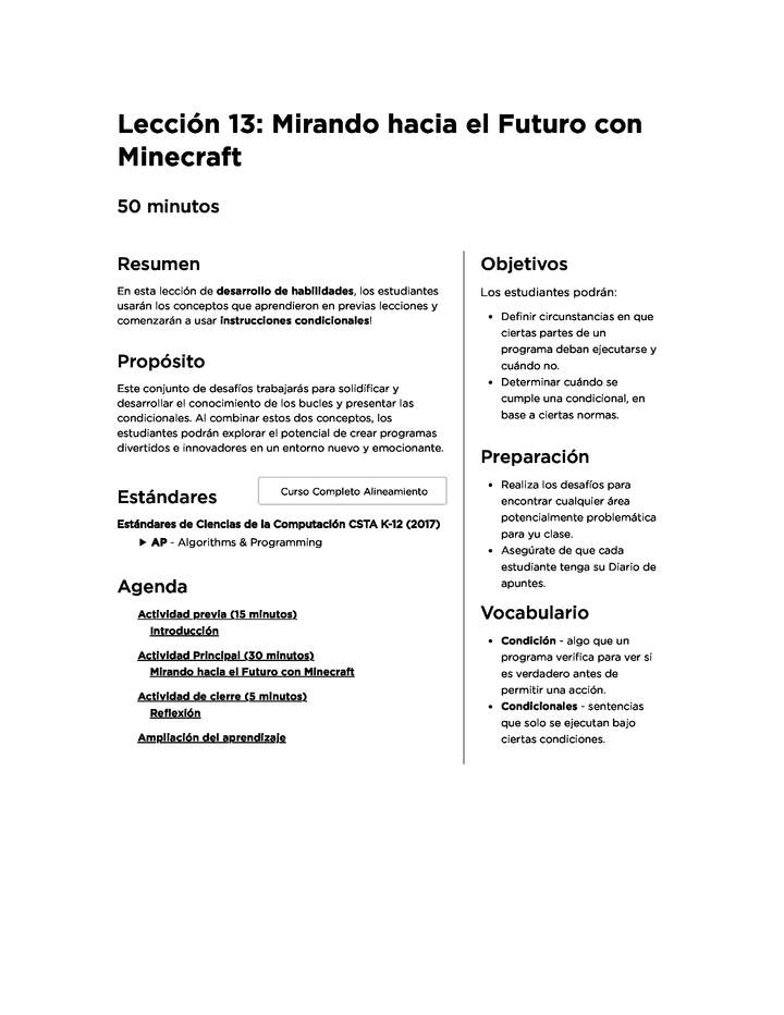 Lección 13: Condicionales y Loops en Cosechadora