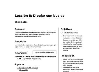 Lección 8: Dibujar con bucles