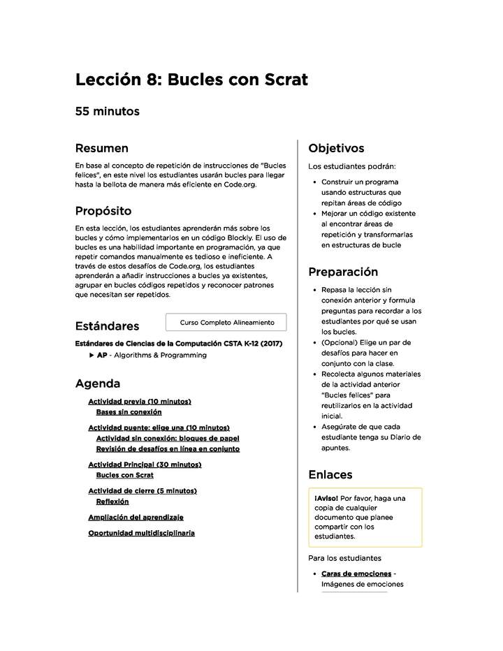 Lección 8: Bucles con Scrat