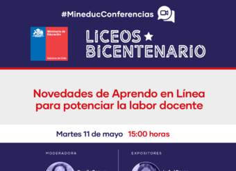 Conferencia: Novedades de Aprendo en Línea para potenciar la labor docente