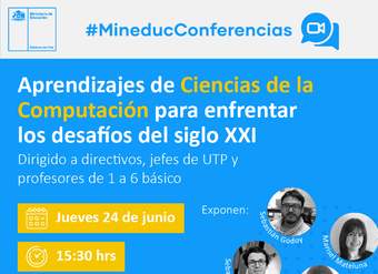 Conferencia: Aprendizaje de ciencias de la computación para enfrentar los desafíos del siglo XXI