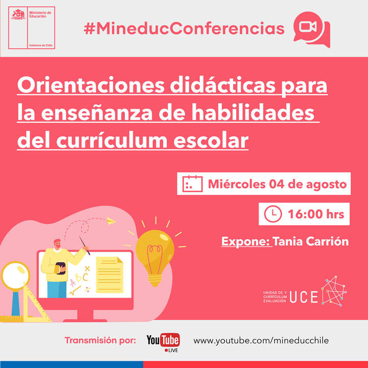 Conferencia: Orientaciones didácticas para la enseñanza de habilidades del currículum escolar