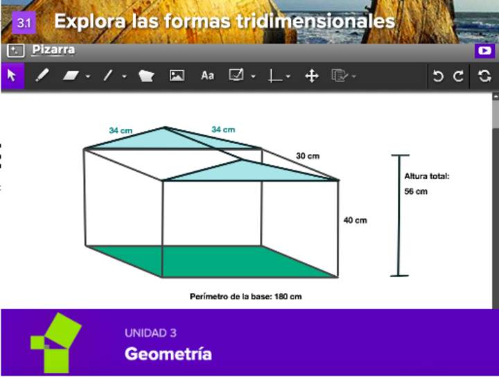 Explora las formas tridimensionales