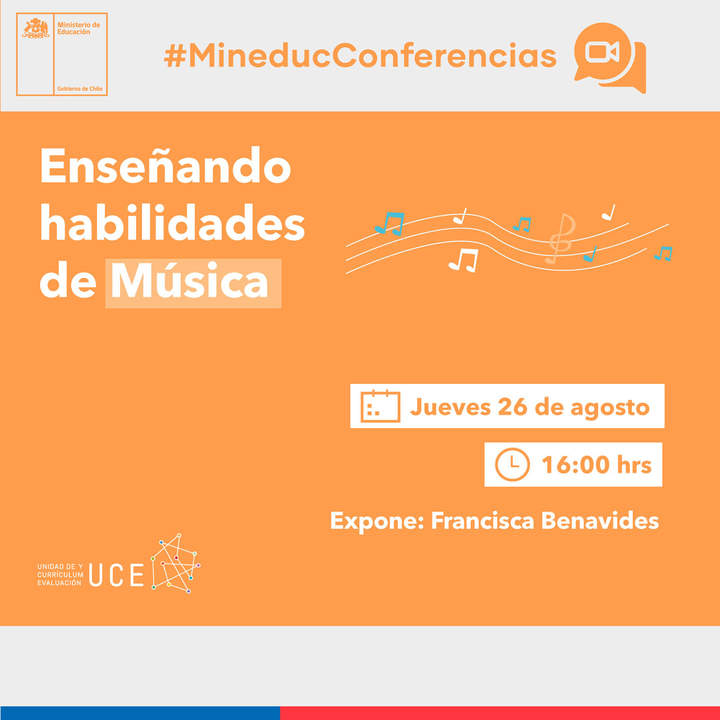 Conferencia: Enseñando habilidades de Música