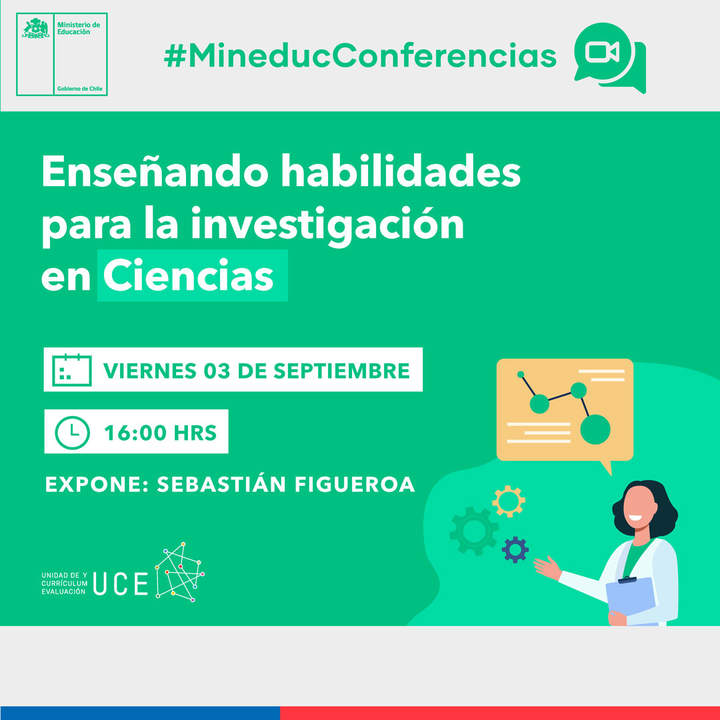 Conferencia: Enseñando habilidades para la investigación en Ciencias