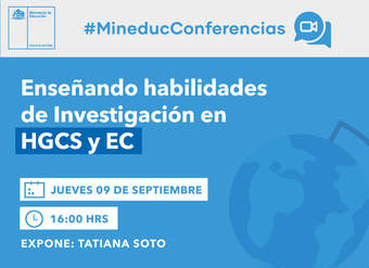 Conferencia: Enseñando habilidades de Investigación en HGCS y EC