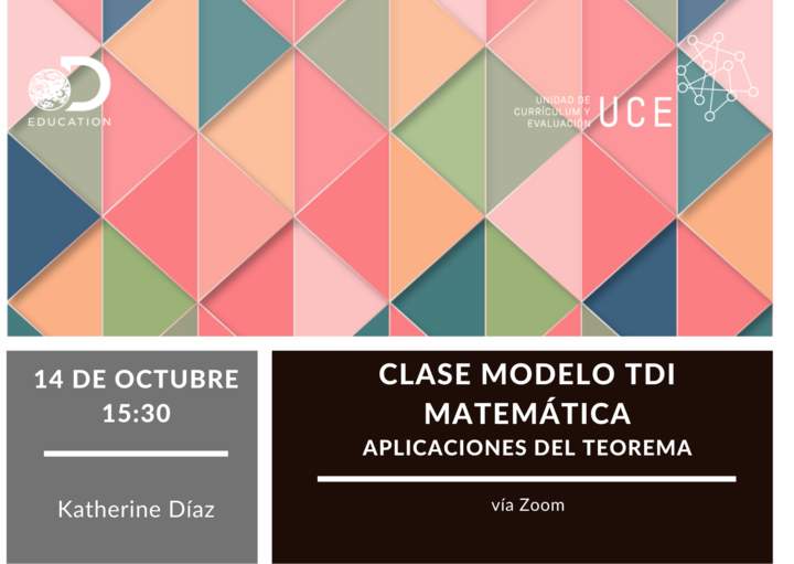 Clase modelo TDI matemática: Aplicaciones del Teorema