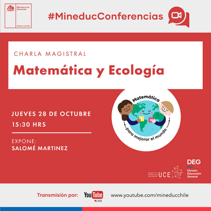 Charla Magistral Matemática: Matemática y Ecología