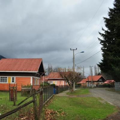 Conjunto Villa García, sector rural de Cunco.