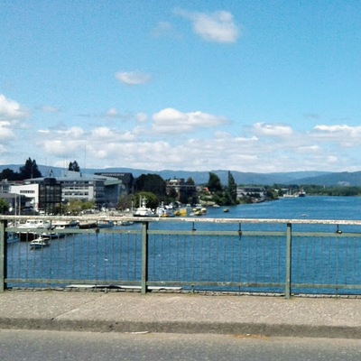 Valdivia, puente a Isla Teja.