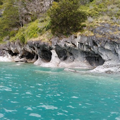 Catedrales de Mármol, Lago General Carrera