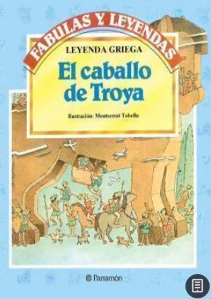 El caballo de Troya. Leyenda griega