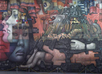 Mural Presencia de América Latina, Concepción