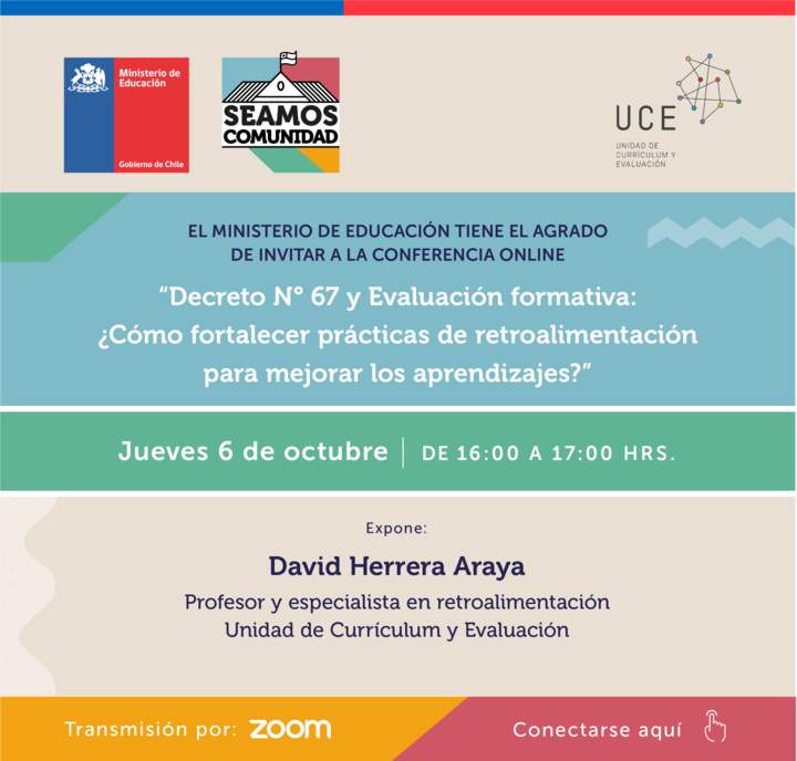 Decreto N° 67 y Evaluación formativa: ¿Cómo fortalecer prácticas de retroalimentación para mejorar los aprendizajes?