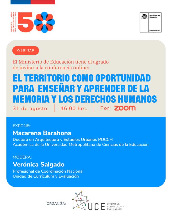 El territorio como oportunidad para enseñar y aprender de la memoria y los Derechos Humanos