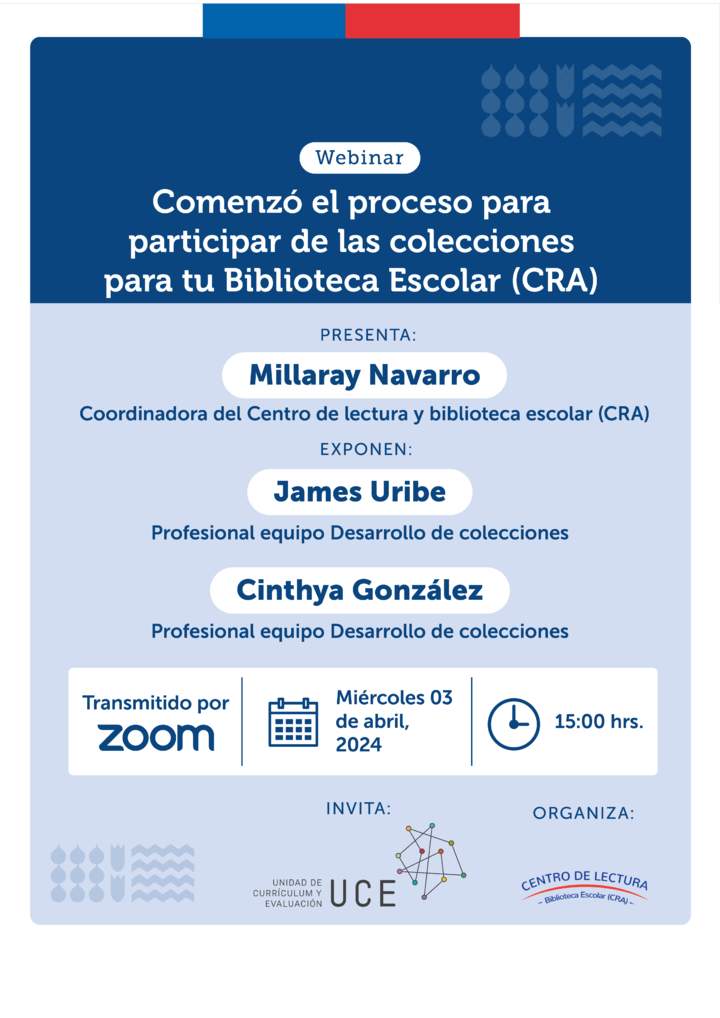 Comenzó el proceso para participar de las colecciones para tu Biblioteca Escolar (CRA)