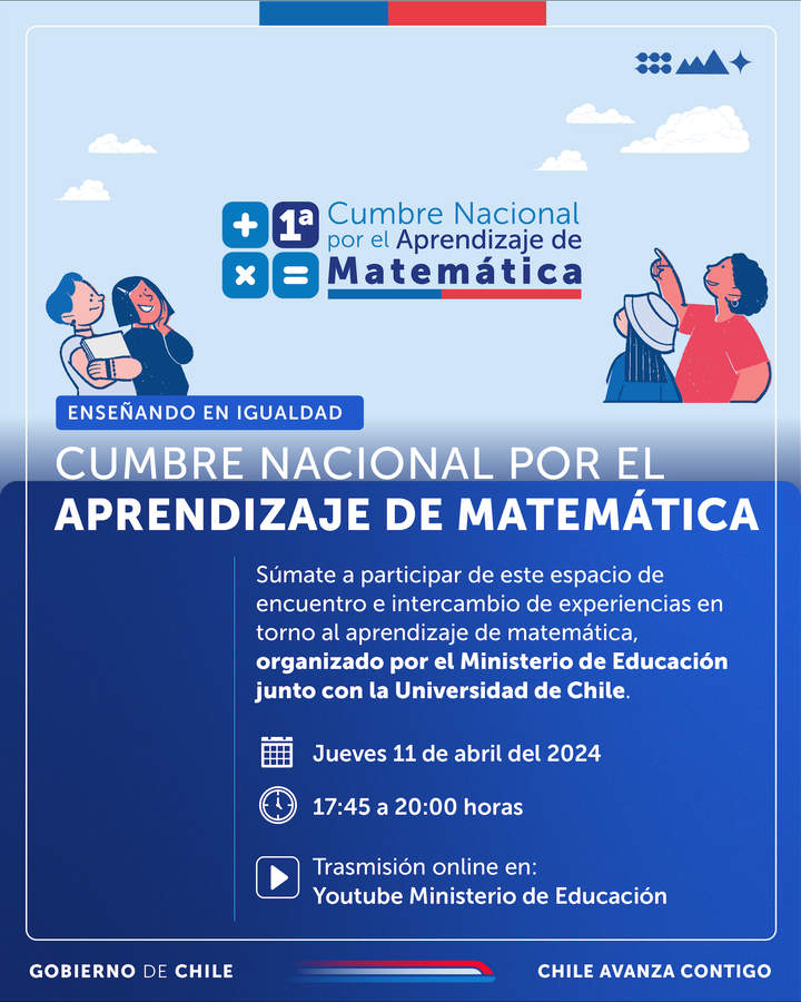 Cumbre Nacional por el Aprendizaje de Matemática