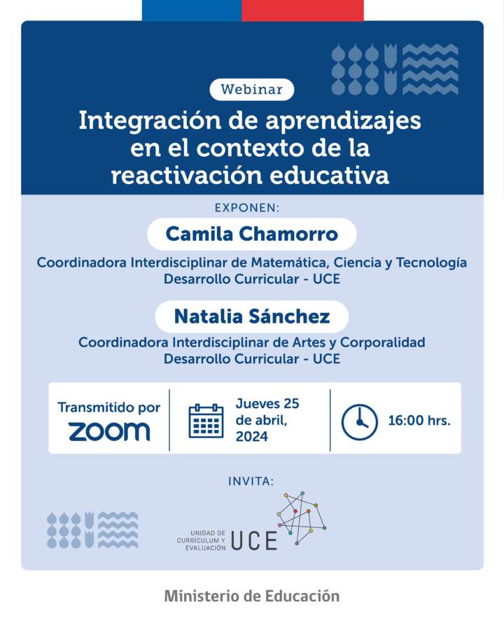 Integración de aprendizajes en el contexto de la reactivación educativa