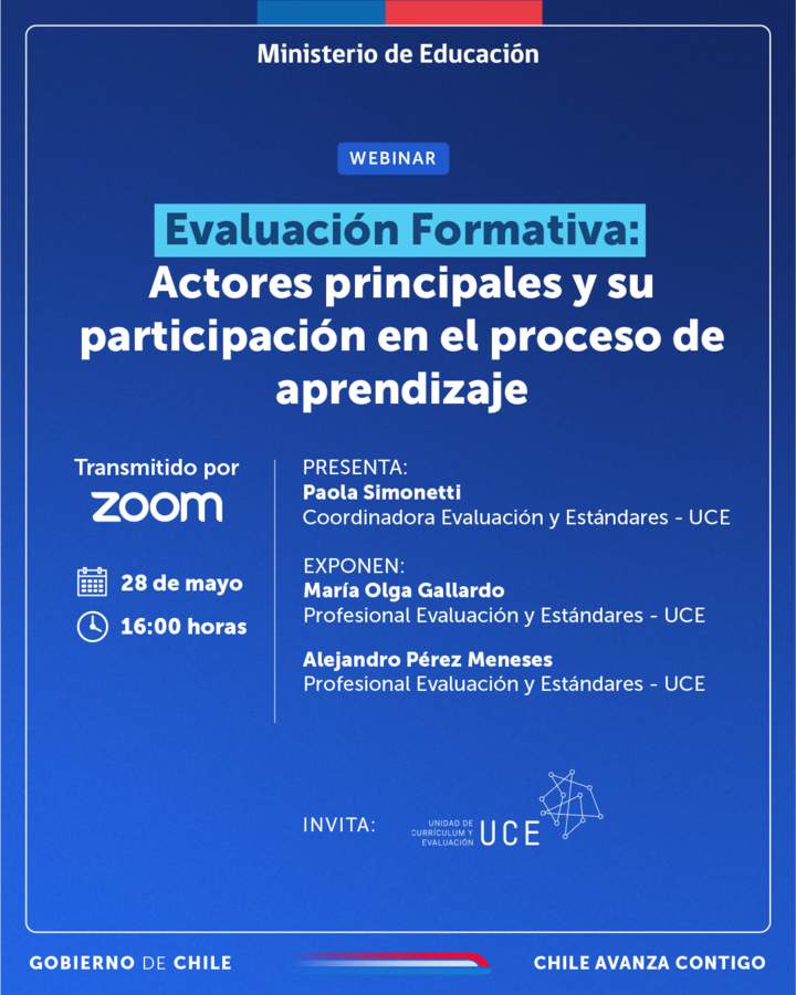 Evaluación Formativa: Actores principales y su participación en el proceso de aprendizaje