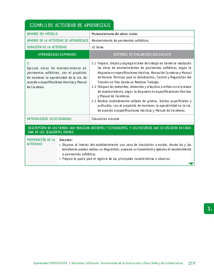 Mantenimiento de pavimentos asfálticos