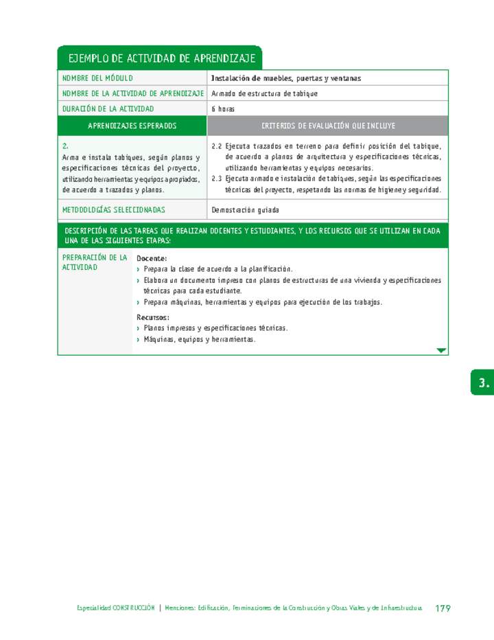 Armado de estructura de tabique