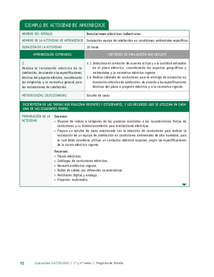 Instalación equipo de calefacción en condiciones ambientales específicas