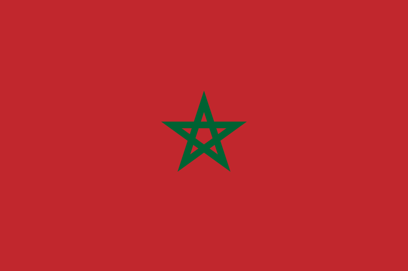 Bandera de Marruecos