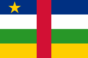 Bandera de la República Centroafricana